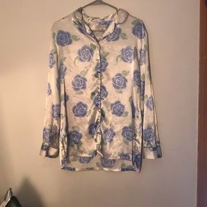 Croft and barrows floral pajama set.